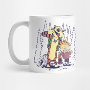 Calvin and Hobbes Let's Hiking Mug